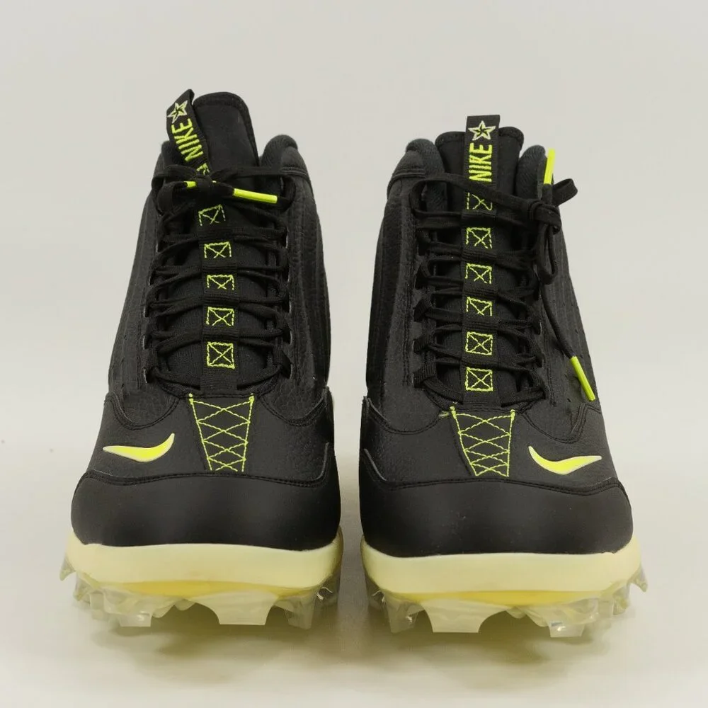 Nike Griffey 2 MCS 'Black Volt' HF1579-001 Molded Baseball Cleats size 14